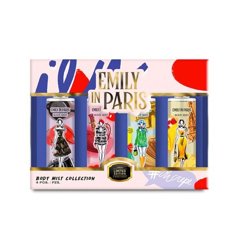 Set 4 Splash Corporal Colección de Emily In París-0