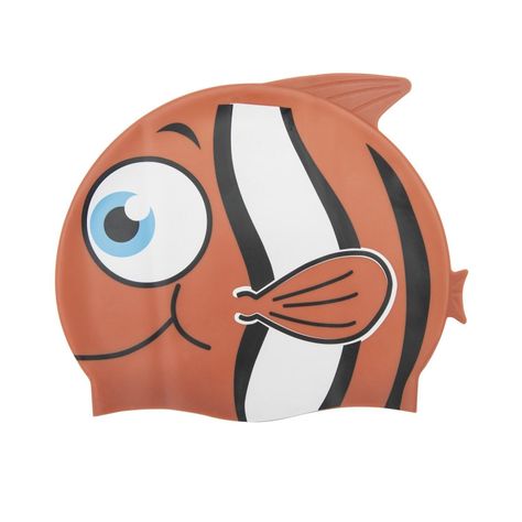 Gorro Natación Pez / Niños +3 Años-0