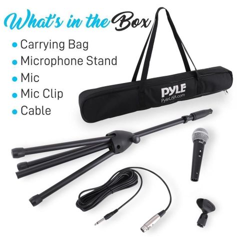 Microfono Pyle Kit con Atril-1