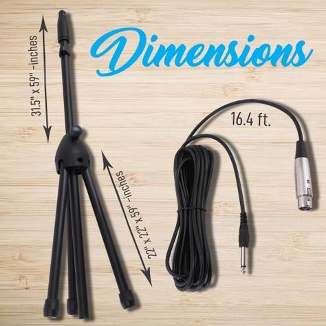 Microfono Pyle Kit con Atril-2