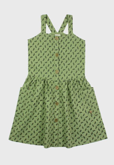 Vestido kids niña tirantes craft 319-0