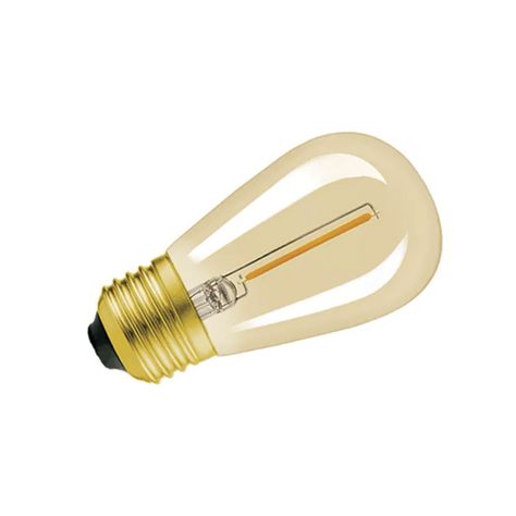 Ampolleta E-27 Filamento 1W Cálido-2