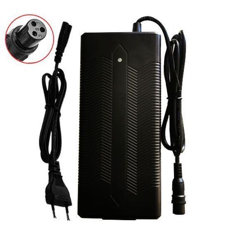 Cargador Scooter Eléctrico Vsett 9 (54.6V 2.0AH 3 Pin)-1
