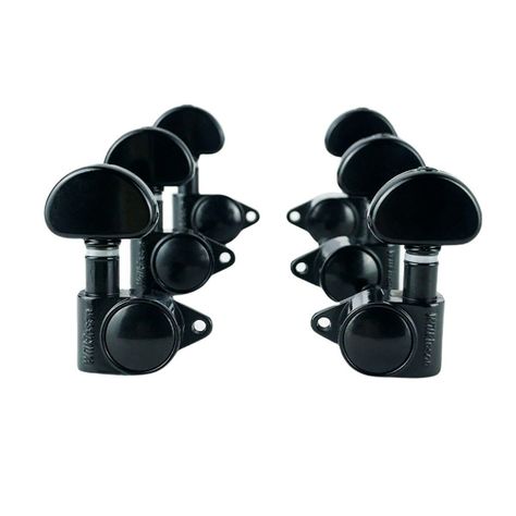 Clavijeros Guitarra Wilkinson 3+3 WJ-303 BK-0