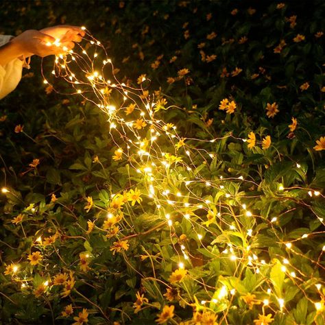 Guirnalda de Luces Led Solar 30 Mts Luz Calida-2