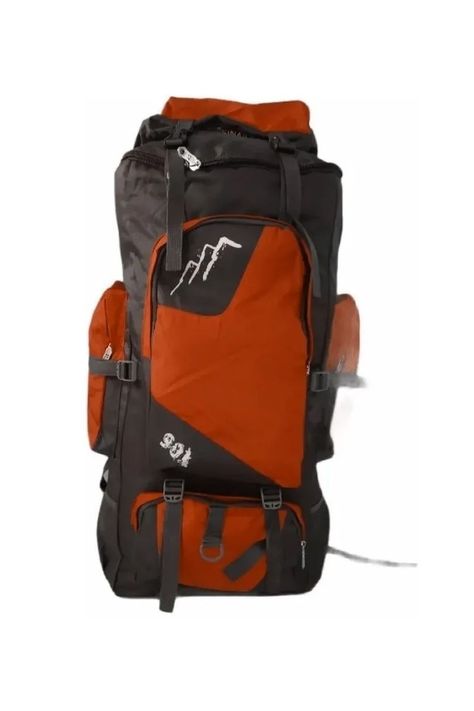 Mochila Viaje 90 Litros Mochilas De Camping Naranjo-0