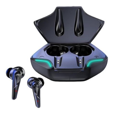 Audifonos Inalámbricos Gamer Bluetooth Ks08 Negro -0