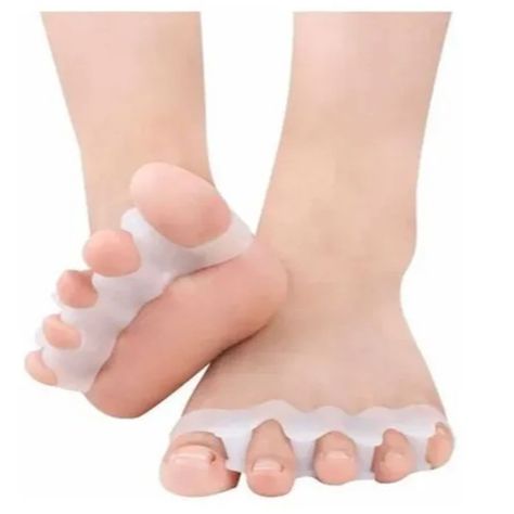 Separador Dedos Pie Silicona ,Protector Dedos Hallux Valgus-0