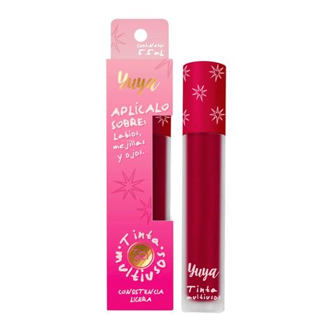 Tinta Multiusos: Labial, Rubor y Sombra Fugaz - Yuya-0