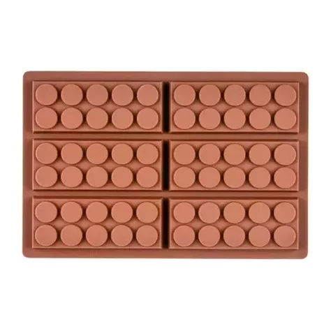 2 Moldes De Chocolate Moldes Bloque Chocolate Silicona Apilabl  x2-146362-0