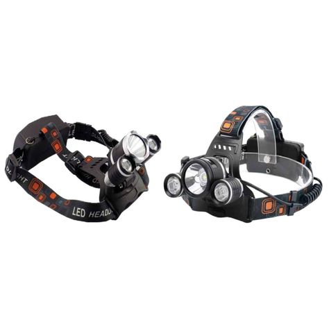 Linterna de Cabeza Cintillo Led Cree Carga Micro USB Tecnolab -2