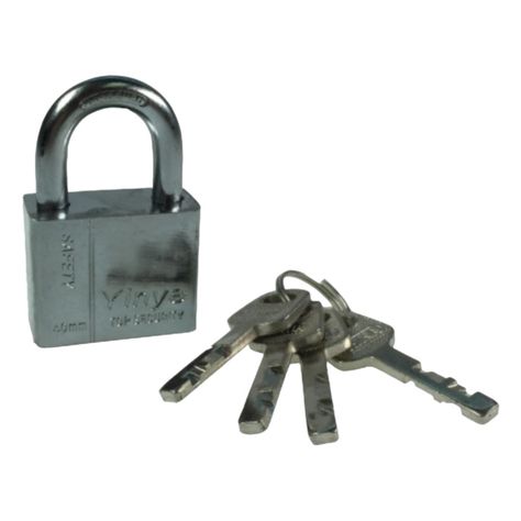CANDADO SEGURIDAD 40MM DE ACERO INOXIDABLE-2