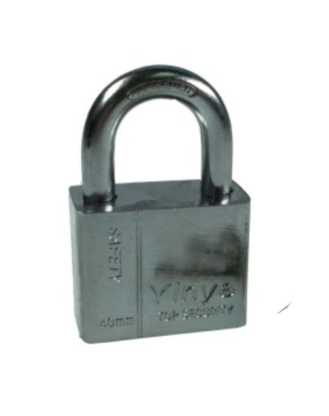 CANDADO SEGURIDAD 40MM DE ACERO INOXIDABLE-0