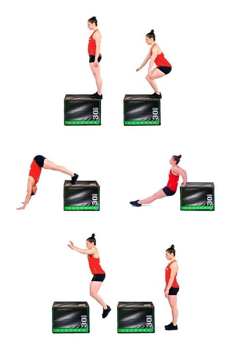 Cajón de Salto Crossfit Entrenamiento Negro-1
