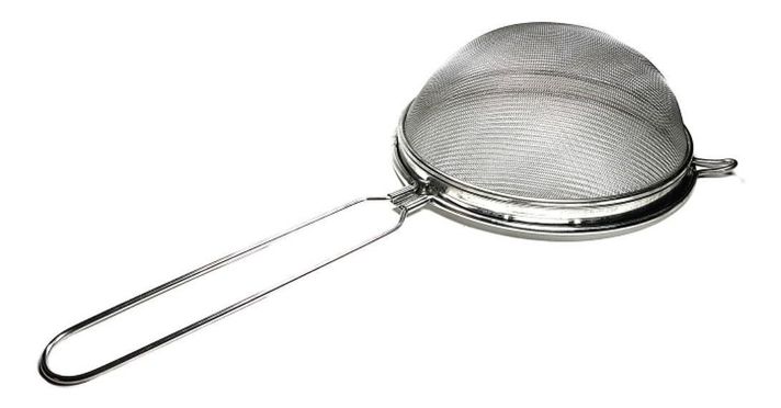 Colador Acero Inoxidable 20cm Diámetro Repostería Pastas-0