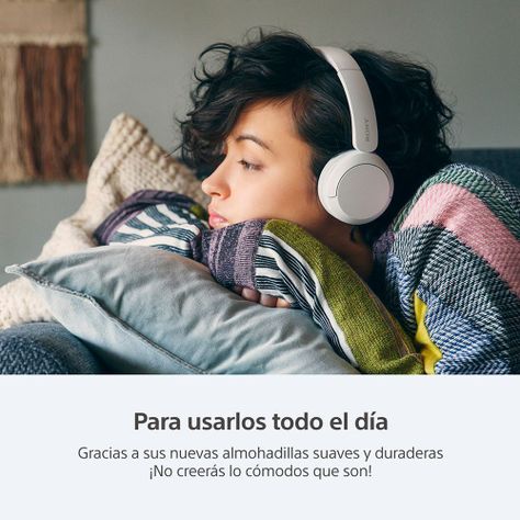 Audífonos inalámbricos WH-CH520 Azul-2
