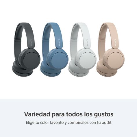 Audífonos inalámbricos WH-CH520 Azul-3