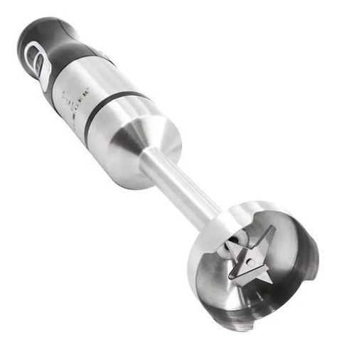 Batidora De Inmersión Industrial Haeger Acero Inoxidable Y Negra-1