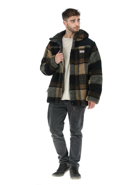 Chipodos Pattern Negro - Marengo Jaspeado Hombre-1