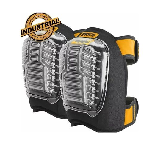 Set De Rodilleras Industrial Ingco Cubierta Pvc -0