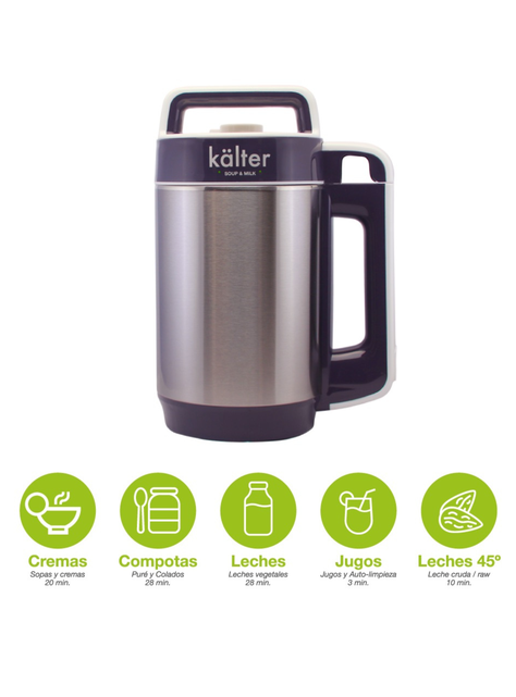 Máquina para Sopas y Leches / Soup Maker KALTER-5