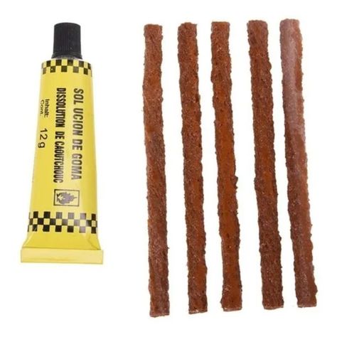 Kit Reparación Neumático Pinchazo Herramientas Emergencia-1