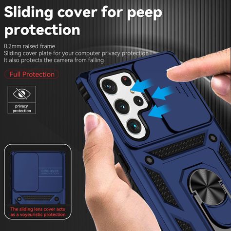 Para: Galaxy S22 Ultra 5G | Protección Cámara Imán-3