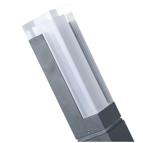 Apliqué Piso LED "Bollard" 60cm Gris 7W Cálido-2