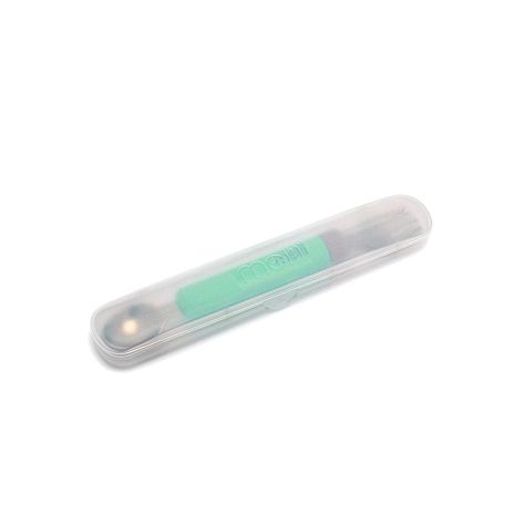 Set Cuchara Y Tenedor Desmontable Verde-Gris-3
