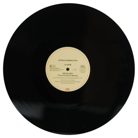 AFRIKA BAMBAATAA  - RECKLESS (FULL FON REMIX) 12" MAXI SINGLE VINILO USADO-2