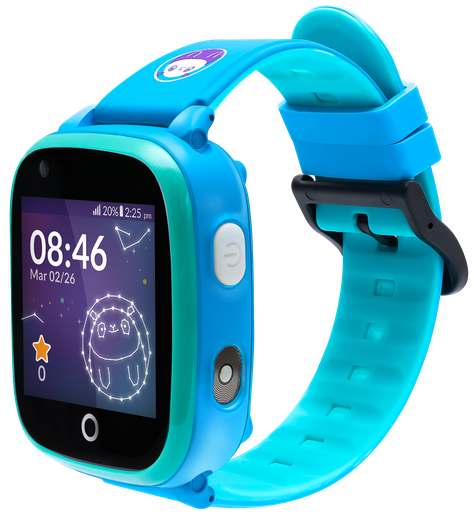 Reloj Smartwatch Soymomo Space 4G GPS Celular Azul-0