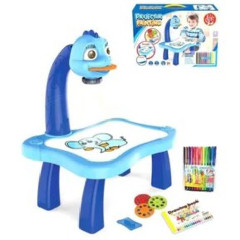 Mesa De Dibujo De Proyeccion Didactica Para Niños Colores-2