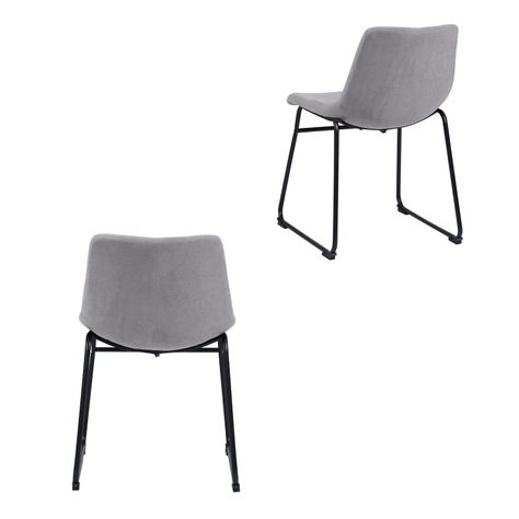 Pack 2 Sillas de Comedor Burgos Gris-3