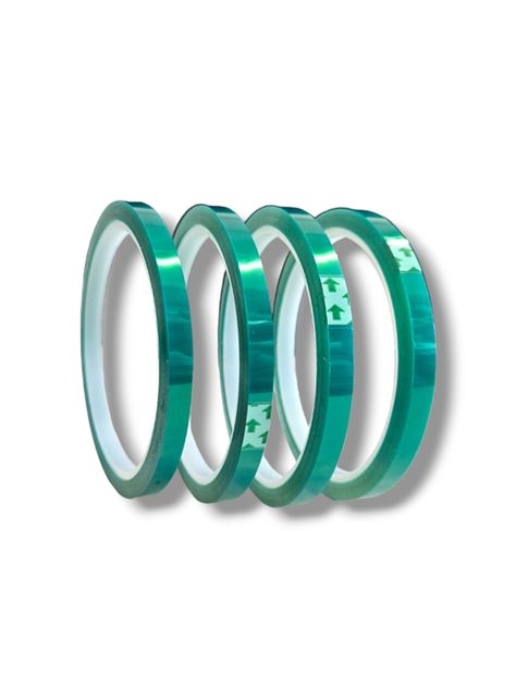 Cinta termica sublimación pack 4u color verde 5mm -0