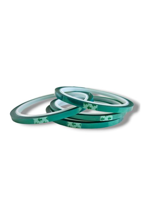 Cinta termica sublimación pack 4u color verde 5mm -1