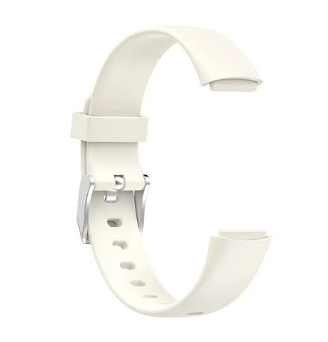 Correa Silicona Compatible Fitbit Luxe  15,4mm Beige-1
