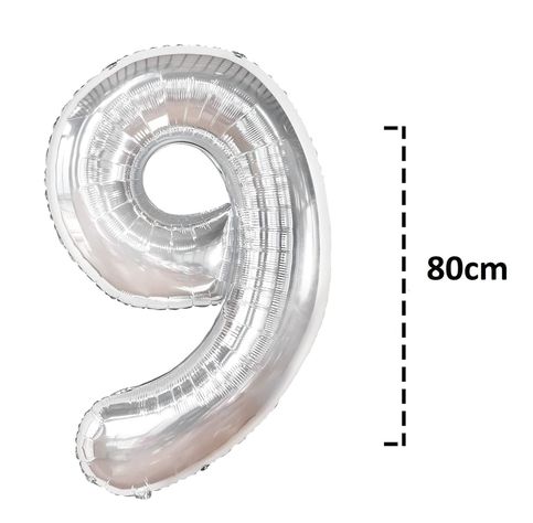 Globo Forma De Numero 9 100074-9-2
