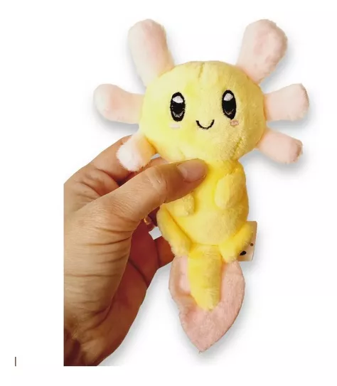 Peluche Ajolote Vanilla / Axolote / Juguete Kawaii / Naspyta-3