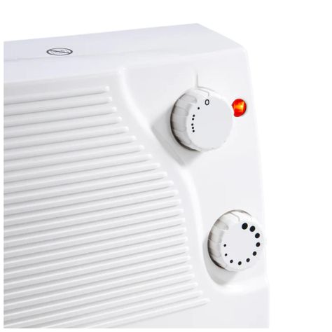 Termoventilador De Baño Electrico 1800W 2 Niv Blanco KEB-2004C Kendal-2