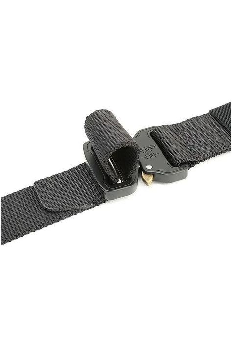 Cinturon Tactico Modelo Cobra Negro-2
