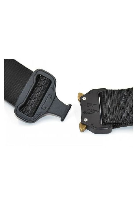 Cinturon Tactico Modelo Cobra Negro-1