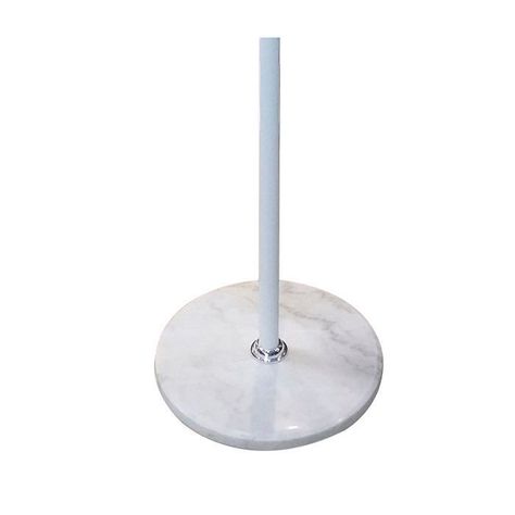 Perchero Madera  Blanco / Base Mármol-2