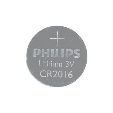 5 Pilas Philips Lithium CR2016 3V -0