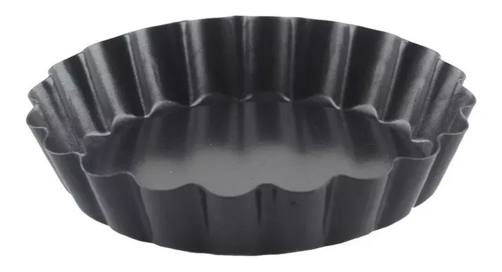 Pack 12 Moldes Tartaleta Desmontable Tarta Individual 10,5cm-1