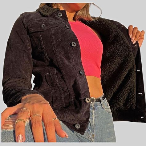 Chaqueta Cotelé Chiporro Mujer Café-1