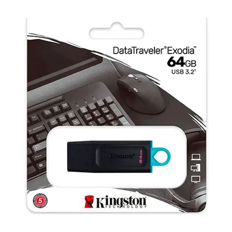 Pendrive Kingston 64gb Datatraveler Exodia-2