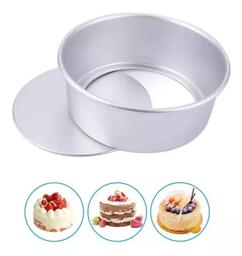 Molde De Aluminio Para Torta Molde Desmontable Molde 22x10cm-1