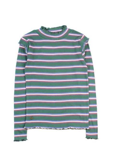 Polera jr niña listada outside 364-0