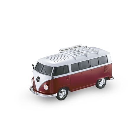 Parlante Combi Bluetooth Portátil Rojo - Puntostore-0