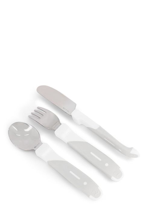 Servicio de acero inox Twistshake 12+m blanco-1